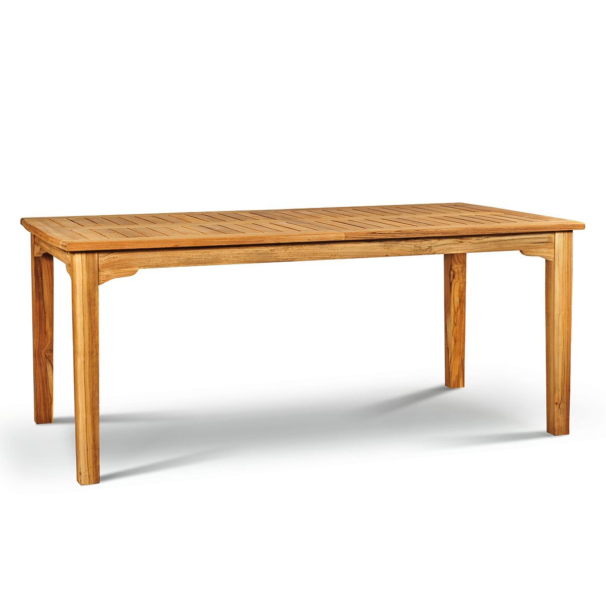 HiTeak Outdoor Manorhouse Extendable Rectangular Dining Table