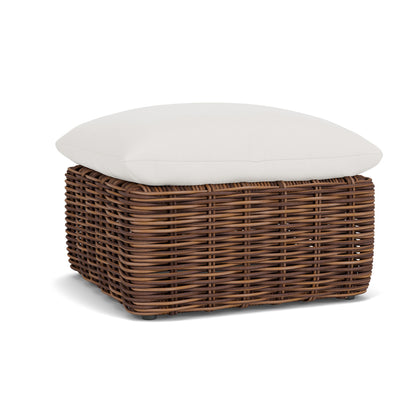 Azza Ottoman with Natural Cushion