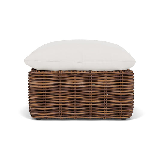 Azza Ottoman with Natural Cushion