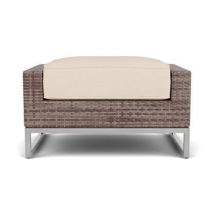 Palms Ottoman with Cushion