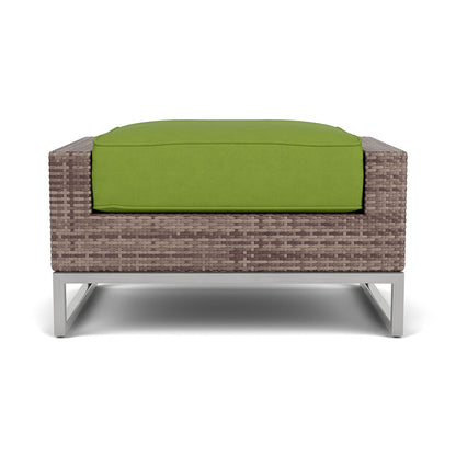 Palms Ottoman with Cushion