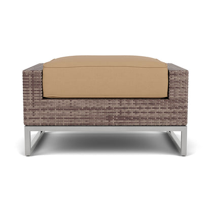 Palms Ottoman with Cushion