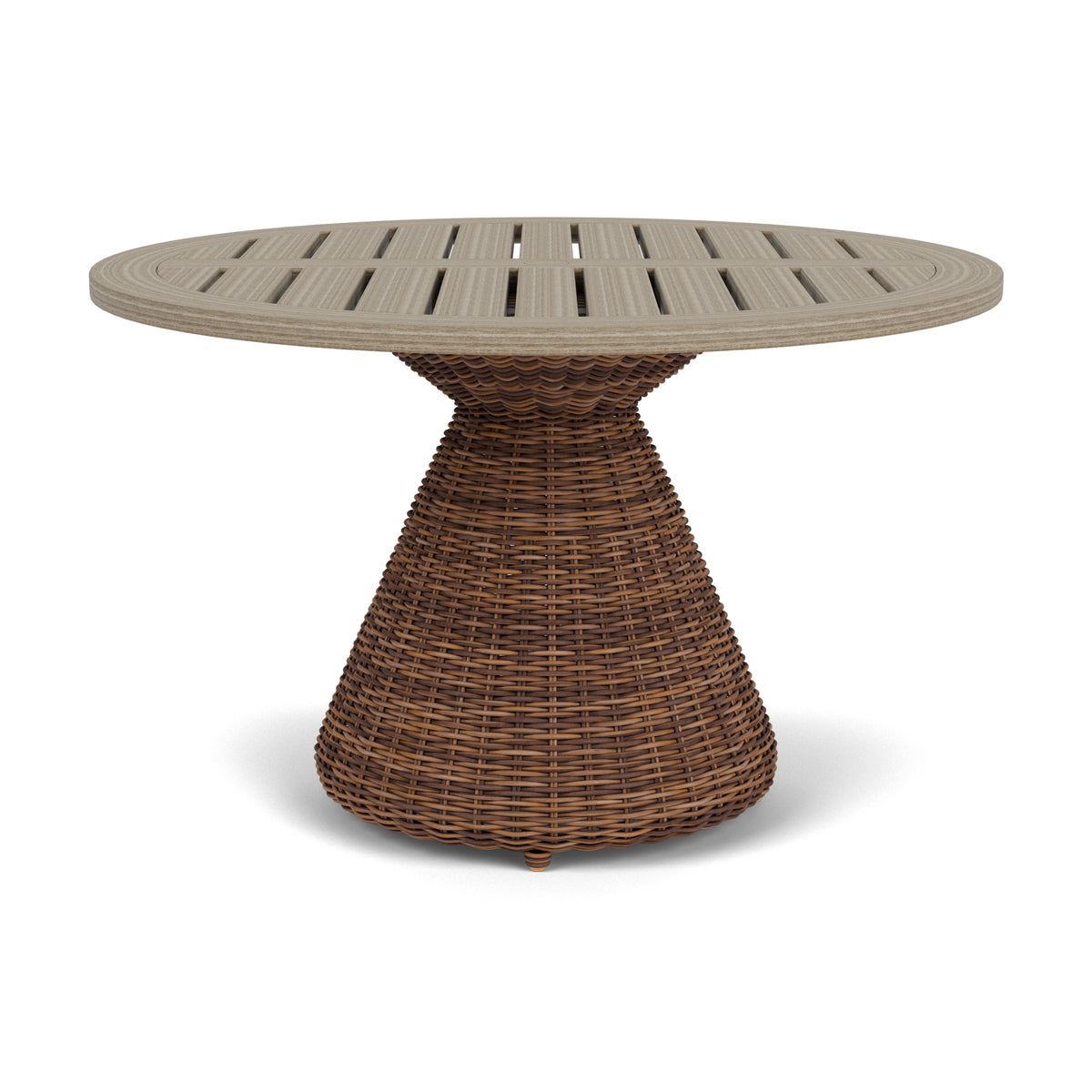 Azza Round Dining Table with Teak Top