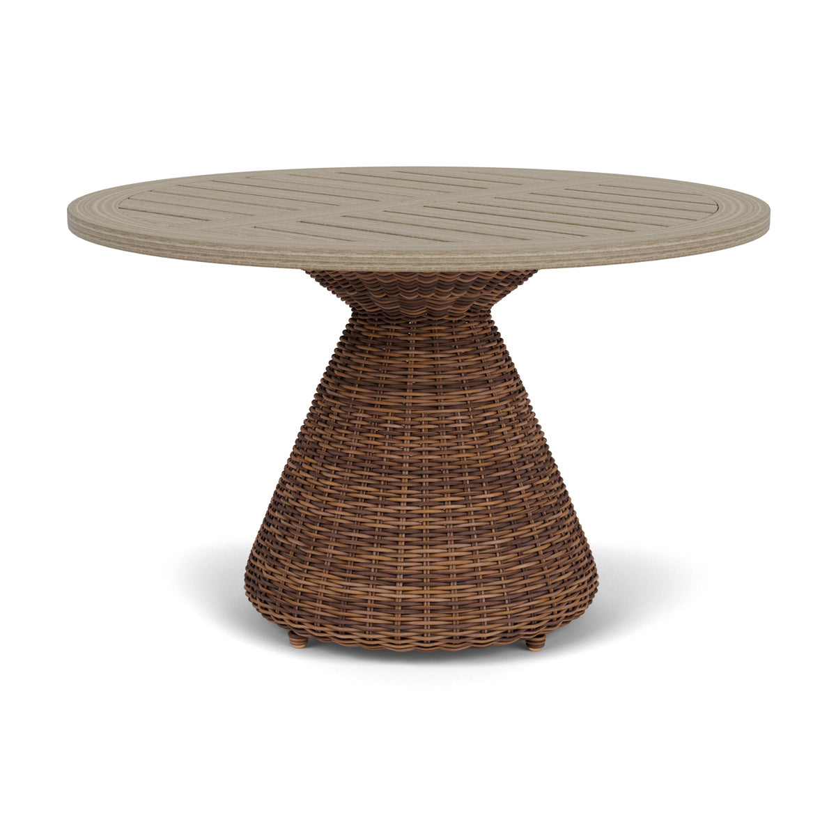 Azza Round Dining Table with Teak Top