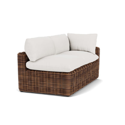 Azza Right Facing Loveseat with NaturalCushions