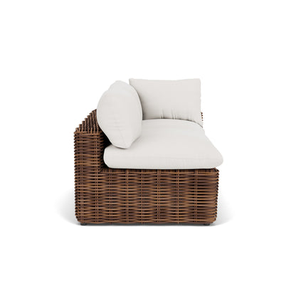 Azza Right Facing Loveseat with NaturalCushions