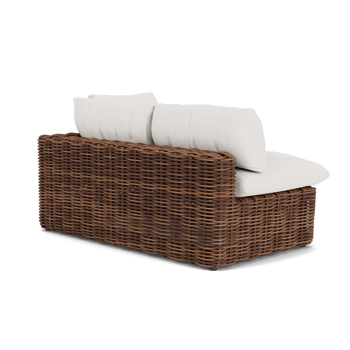 Azza Right Facing Loveseat with NaturalCushions
