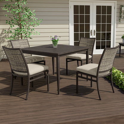 Mia Side Chair with Natural Cushion