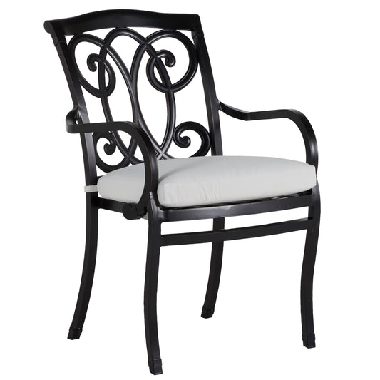 Somerset Dining Arm Chair with Cushion