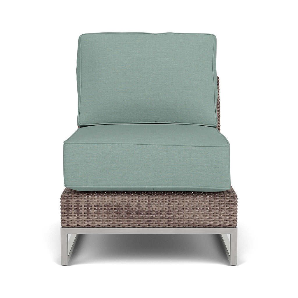 Palms Sectional Armless Chair with Cushion