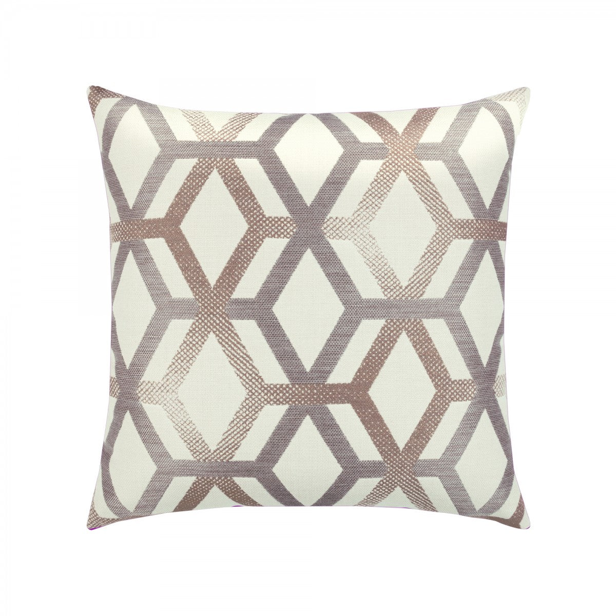 Elaine Smith Lustrious Lines Square Pillow