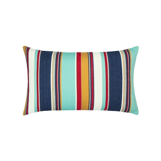 Elaine Smith Sicily Stripe Lumbar Pillow- 12x20"