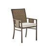 Mia dining chair with arms quarter turn image