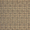 Mia dining chair close up of wicker material and pattern