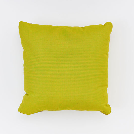 18" Pillow - 614 Rain Citrus - knife edge