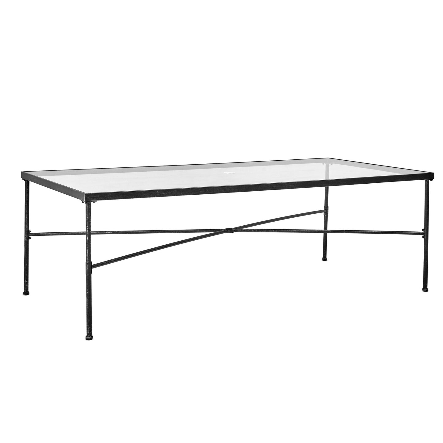 Sonoma Rectangular Dining Table with Glass top