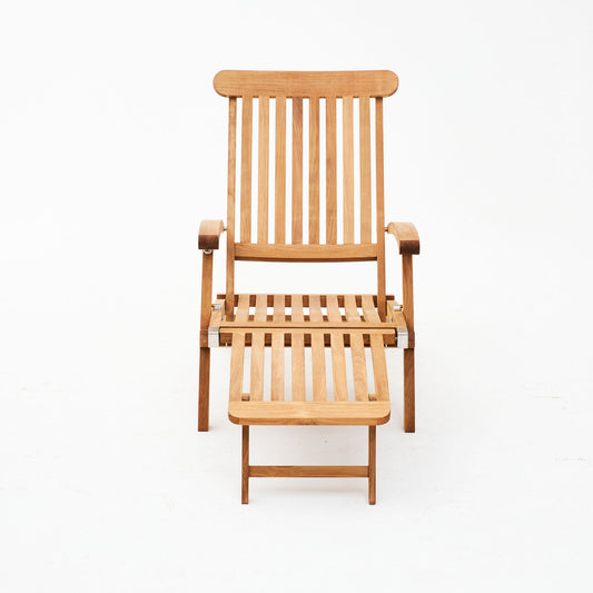 Teak Steamer Chair Frame